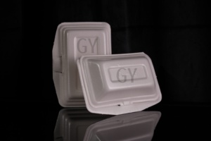 Caja de alimentos Envasado de alimentos desechable Cajas de espuma Contenedor de espuma Caja de alimentos de espuma Caja de tres compartimentos Contenedores de alimentos de espuma desechables - Product Image 3