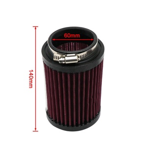 Vélo de sport <span class=keywords><strong>TDM</strong></span> <span class=keywords><strong>850</strong></span> K & N RU-0810 rond 80mm filtre à air lavable remplacement filtre à pince pour vélo de rue hors route - Product Image 1