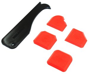 5 Cái Đầu Nối Bồn Rửa Và Vòi Hoa Sen Cửa Sổ Phòng Tắm Nhà Bếp Dụng Cụ Cạo Và Tháo Chất Bịt Kín Bằng Silicon Màu Đỏ - Product Image 2