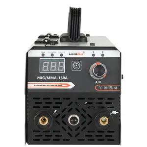 1-126 Lingba OEM 2 in 1 1kg Gasless Mig MMA Welder 120A 110/220V