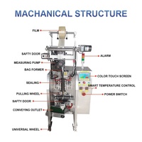 Machine d'emballage verticale automatique CE multifonction pour capsules de lessive concentrée en film PVA hydrosoluble