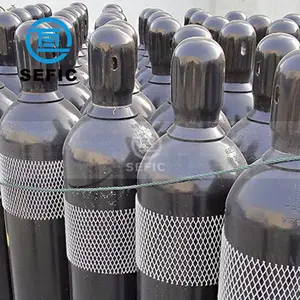 ISO9809-3 High Quality Oxygen Nitrogen Argon Gas Cylinder 40L Nitrogen Gas Cylinder Refillable