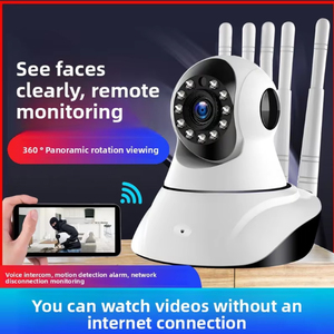 New 360 PTZ Home an ninh IP Camera 720P 1080P HD không dây Wifi tầm nhìn ban đêm & điều khiển từ xa với CMOS cảm biến phát hiện chuyển động - Product Image 3