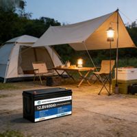Batterie au phosphate de fer et de lithium 12,8 V 400 Ah 600 Ah 100 Ah 200 Ah, LiFePO4 300 Ah pour systèmes hors réseau et alimentation de secours