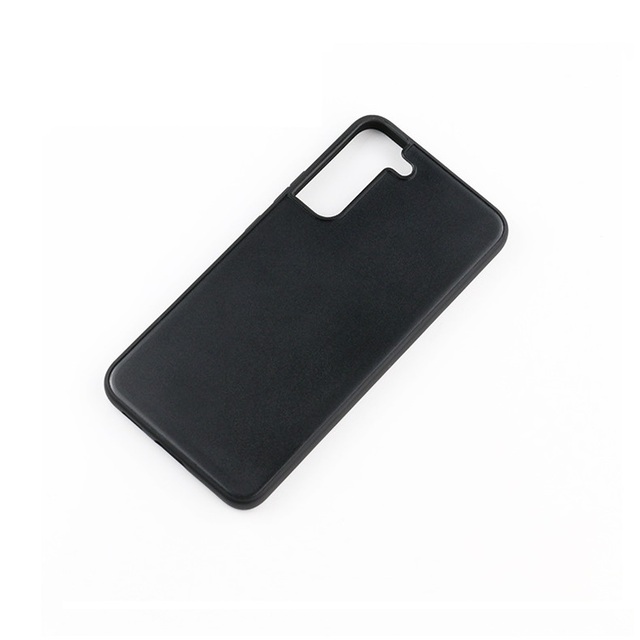 For Samsung Galaxy S24 S23 S22 S21 Plus Custom Phone Case with Matte Non Slip Edge PC+TPU Hybrid 2-in-1 Groove Inlay Blank Case