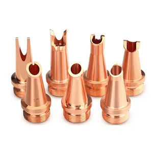 Manufacturer High Quality Laser Machine Nozzle For Handheld Welding Head Nozzle Laser Equipment Parts Laser Copper Nozzles