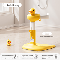 Siège de bain pour bébé anti-retournement en PP, support de douche antidérapant pour tout-petits avec cadre de sécurité triangulaire pour les enfants de 6 à 48 mois