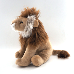 Personalizado encantador sentado bordado ojos azules León Peluche de juguete - Product Image 2