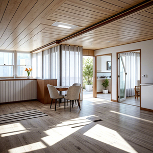 บ้านสำเร็จรูปแบบ Granny Flat วัสดุใหม่ทนไฟ ขนาด 20 ฟุต 40 ฟุต บ้านคอนเทนเนอร์แบบขยายได้ ห้องนอนสองปีก ดีไซน์ทันสมัย - Product Image 4