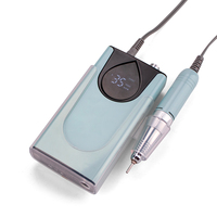 Perceuse électrique professionnelle à ongles à gradient certifiée CE & ROHS de marque privée perceuse à ongles rechargeable 35000 tr/min