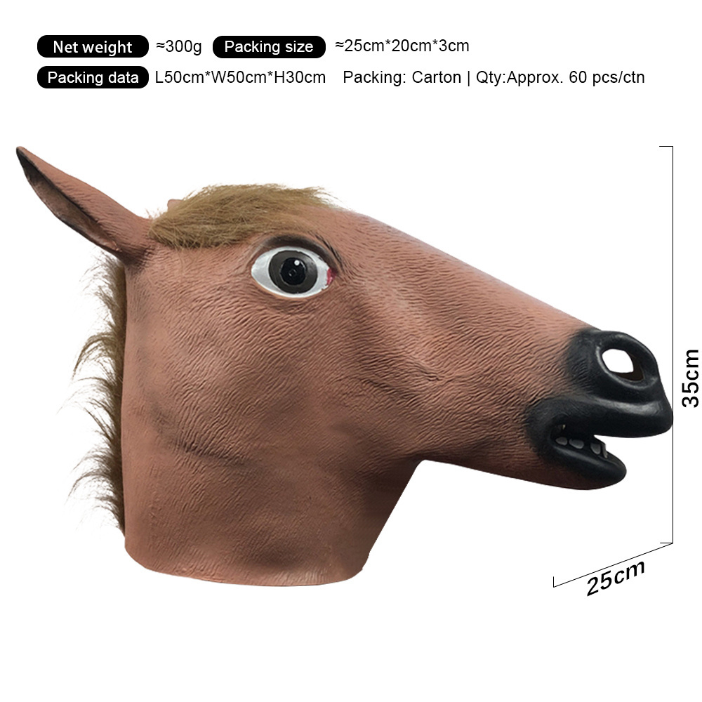 Cheval brun