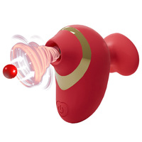 Beheizter Saugvibrator Sexspielzeug Rosen-Sauger Analdildo G-Punkt Klitoris-Nippel-Stimulator Erwachsenen-Sexspielzeug für Frauen und Paare