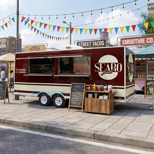 <span class=keywords><strong>Remorque</strong></span> alimentaire Chammp avec équipement de cuisine complet, camion de restauration BBQ, conteneur alimentaire, chariot de restauration, <span class=keywords><strong>remorque</strong></span> bar mobile - Product Image 1