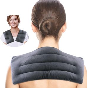 Pakcare OEM Flaxseed Weighted Microwave Moist <strong>Heating</strong> Pad Hot Pack for Neck Shoulders Back Pain Relief <strong>Heat</strong> <strong>Wrap</strong> (Customizable) - Product Image 1