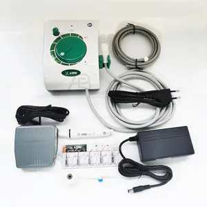 Peralatan gigi portabel Vrn K08B Scaler ultrasonik, skalar gigi profesional dengan Handpiece tertutup pembersih gigi anjing kucing
