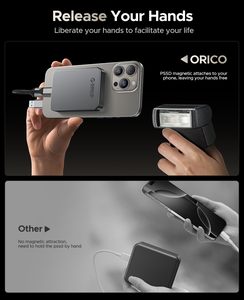 ORICO 2000 MB/giây tốc độ cao bên ngoài ổ đĩa trạng thái rắn ProRes 4K HDR ghi âm thiết bị lưu trữ từ tính di động SSD cho điện thoại thông minh - Product Image 6