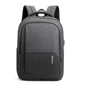 Sac à dos d'ordinateur portable personnalisé OEM Mochila Antirobo pour étudiants, hommes, école, affaires, chariot avec USB - Product Image 2