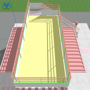 Contenedor Prefabricado de Acero de 20 pies con Paneles Sándwich, Cafetería, Bar, Terraza, Cocina Móvil, Diseño Contemporáneo, Quiosco de Comida para Centro Comercial - Product Image 3