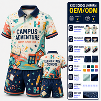 Uniformes Escolares Personalizados OEM ODM para Niños y Niñas, Uniformes Escolares para Programas Escolares