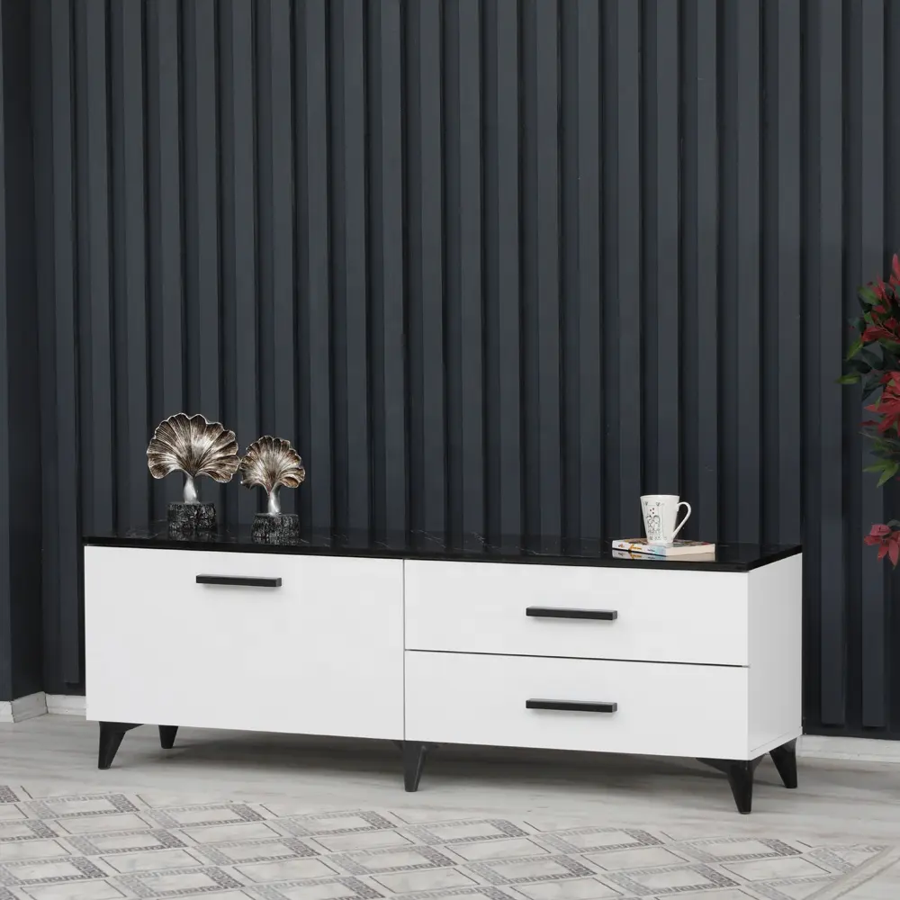Kar TV stand Luxury furniture Painting wood European design wholesale Offer Trend 2024 smart furniture