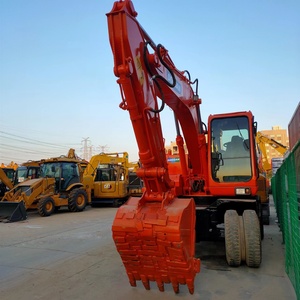 รถขุดดินเคลื่อนที่ 15 ตัน รุ่น Doosan DH150W-7 พร้อมเครื่องยนต์ดีเซลเทอร์โบแท้ มือสอง สินค้าพร้อมส่ง - Product Image 2