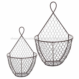 Customized 3-Layer Black Kitchen Storage Organizers Iron Wire Basket with Handle for Fruit & <b>Vegetable</b> House Decor - Product Image 6