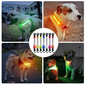 Collar de Seguridad Luminoso Antipérdida para Perros Jumon, con Colgantes Multicolores, Tira de Luces LED Intermitentes para Exteriores, para la Noche - Product Image 5