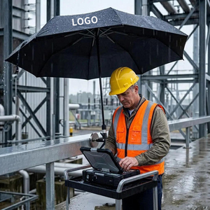 HVAC <b>umbrella</b> with magnetic base dual-axis 360° rotation easy install and detachable magnetic handle <b>umbrella</b> magnet outdoor - Product Image 2