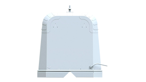 B Garbage Container DB BDB.12500-A 2500 LT Open Top <b>Pedal</b> Recycling for Waste Management - Product Image 3