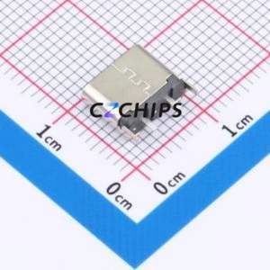 HX TYPE-C 2P 180 LCH6.8 USB Connector Through hole Component (THT) Connector Type-C Female Through Hole 2P - Product Image 2