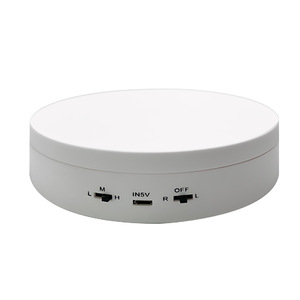 Usb Smart Adjustable Speed Rotating Platform 149mm Diameter For Jewelry <b>Display</b> Photography Video - Product Image 5