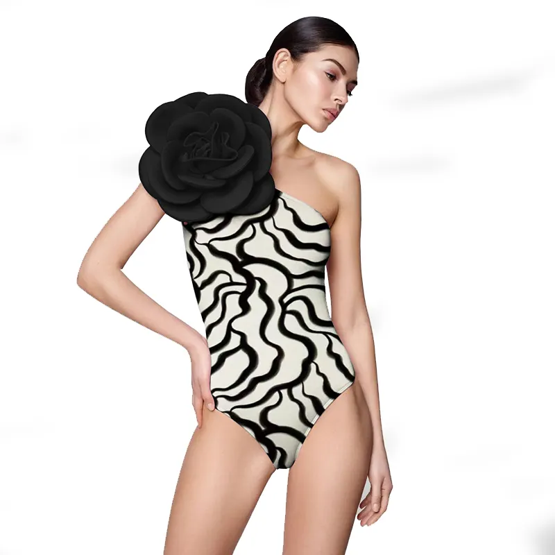 2024 tendance couvrir Sexy maillots de bain nager vêtements de plage grande taille maillot de bain une pièce Bikini maillots de bain femmes SW06