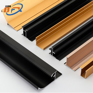 Profilés décoratifs muraux en alliage d'aluminium Dafuxin 5 mm, accessoires <span class=keywords><strong>pour</strong></span> <span class=keywords><strong>carrelage</strong></span>, <span class=keywords><strong>pour</strong></span> le jointement des panneaux et la connexion des joints muraux - Product Image 2