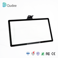 Écran tactile multipoint capacitif (PCAP) USB de 27 pouces, panneau de verre numériseur, kit de superposition d'écran tactile