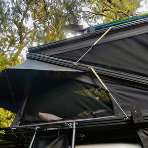 Factory Price <b>Light</b> Weight Triangle Rooftop Tent Off-Road Car Shoe Bag Outdoor Camping Roof Top Tent Camp Roof Tents For Sale - Product Image 2