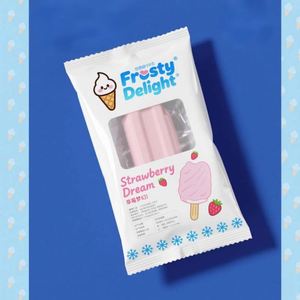 Pochette pour desserts surgelés personnalisée imprimée par gravure de qualité supérieure sacs à fermeture éclair pour sushi gelée étanche à l'humidité Film Mylar alimentaire - Product Image 2