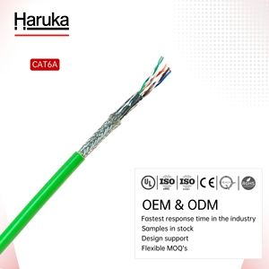 Tùy chỉnh chiều dài 1M RJ45 Mạng cáp CAT6 cat6A UTP Ethernet LAN Cáp giá rẻ giá cách nhiệt Bọt PE - Product Image 2