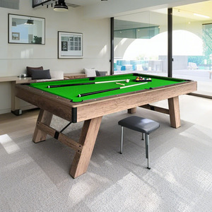 Table de billard multifonctionnelle 9 pieds pour entreprise, transformable en table à manger/bar/café/Airbnb 4 en 1 TB019, Table de billard multifonctionnelle TB019 - Product Image 6