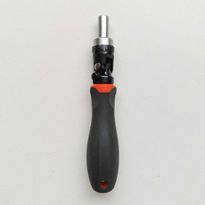 Ratchet Screwdriver 90 135 180 Adjustable Angle Multipurpose Bit Magnetic Handle Diy Tool Metric System - Product Image 2