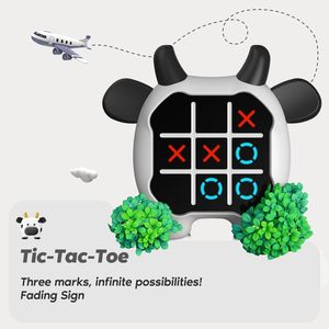 Tương tác thông minh 3*3 lưới cờ vua ai kỹ thuật số Tic Tac Toe trò chơi đồ chơi 5 chế độ cho lứ<span class=keywords><strong>a</strong></span> tuổi 6 + người lớn ABS + Vật liệu Silicone CE chứng nhận - Product Image 3