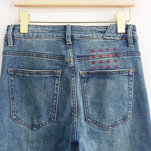 Marca de lujo <span class=keywords><strong>Jeans</strong></span> Hombres Ropa <span class=keywords><strong>Skinny</strong></span> <span class=keywords><strong>Jeans</strong></span> de marca Kusbies Means 2025 Ripped <span class=keywords><strong>Jeans</strong></span> Hombres - Product Image 2