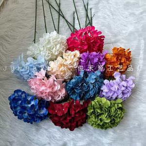 Junheyuan - Flor de Hortensia Artificial de una Sola Cabeza, 90 Piezas, Decoración para el Hogar y Bodas, Arreglos Florales - Product Image 1