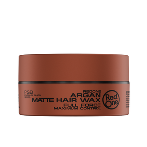 Cire coiffante mate Redone à l'huile d'argan 150ml – Fixation forte, aspect naturel, à base d'eau, sans résidu, protection vitamine E - Product Image 2
