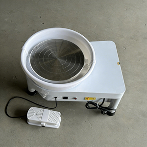 Factories for Sale in China 350W Electric <strong>Pottery</strong> Wheels 30cm Handmade Manual Ceramic <strong>Pottery</strong> Wheel <strong>Machine</strong> With Clay Tools - Product Image 3