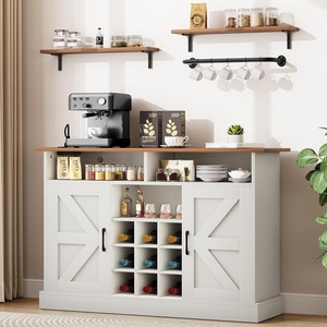Aparador de Bambú Moderno y Minimalista Personalizado, Modelo SBC-10, <span class=keywords><strong>para</strong></span> Cocina, Sala de Estar, <span class=keywords><strong>Comedor</strong></span>, Almacenamiento de Té, Vino y con Cajones - Product Image 5