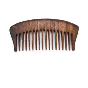 หวีไม้ทำมือ คุณภาพระดับพรีเมียม อ่อนโยนต่อเส้นผม เครื่องมือจัดแต่งทรงผมที่มีน้ำหนักเบาและหรูหรา - Product Image 2