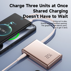 Cargador portátil con capacidad de 10000mAh y cable de teléfono Tipo C barato PD20W SCP22.5W Banco de energía de carga rápida - Product Image 3