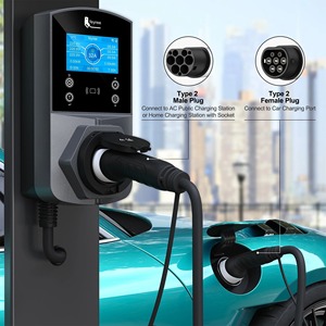 Cargador de Vehículos Eléctricos Feyree, Montado en Pared, Tipo 2 a Tipo 2, 11kW, Cable de Carga para Vehículos Eléctricos, Adaptador de Enchufe Portátil, Enchufe de Carga IEC62196 - Product Image 5