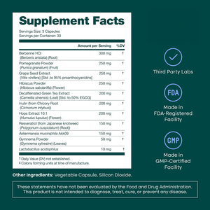 Sıcak Satış GLP-1 Aktivatör Probiyotik Kapsülleri 11'i 1 Arada Simbiyotik Formül Vegan GMP Sertifikalı Takviye - Product Image 5