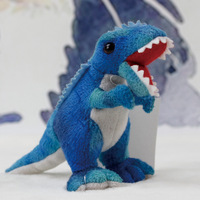 Vente en gros de poupées Tyrannosaurus Rex créatives, combinaison de maison de dinosaures, jouets en peluche pour enfants, remplissage PP en coton